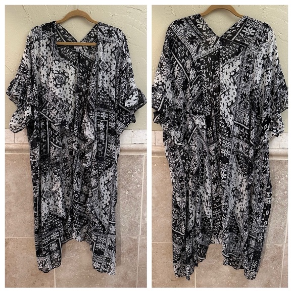 Ecote Sweaters - ECOTE OPEN DUSTER CARDIGAN, ONE SIZE